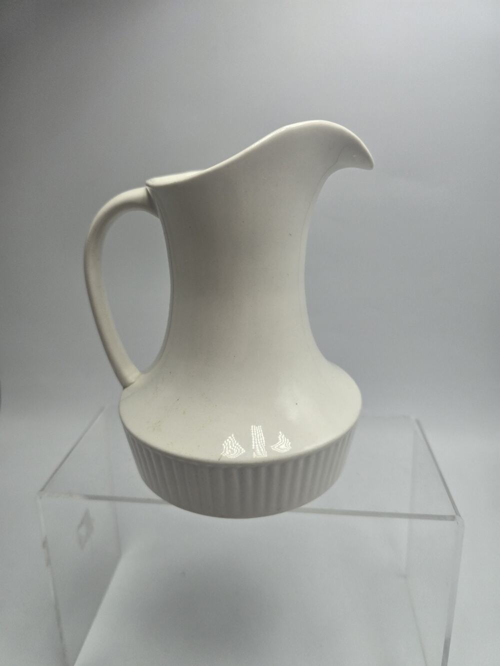 Vintage Claridge Tradition Ironstone Tradition Japan Creamer Pitcher White